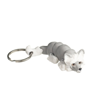 Grzywacz chiński szary - brelok do kluczy